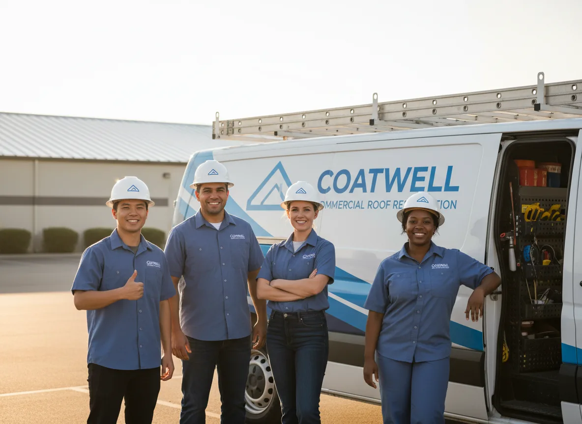 Commercial roof coating company in Smithville, OH